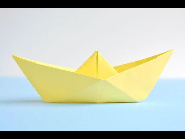 How to make a Paper Boat