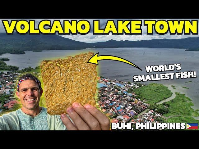 PHILIPPINES WORLD RECORD SMALLEST FISH - Volcano Lake Motor Vlog (Bicol, BecomingFilipino)