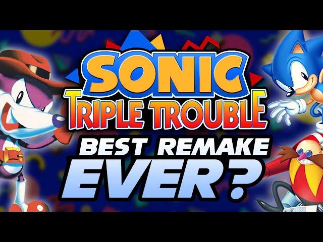 Sonic Triple Trouble 16-Bit is Remarkable