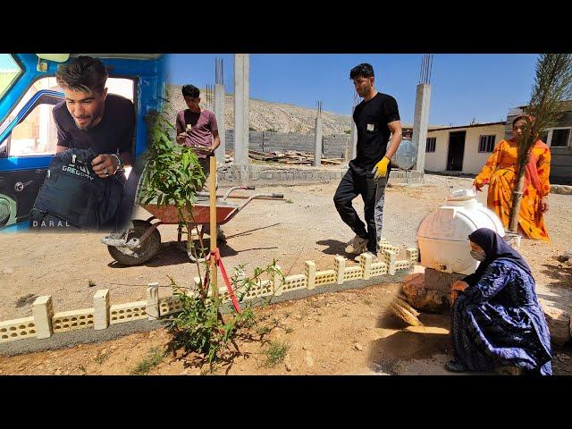 Before University:Hasan Confirms Amir's Release and Milad & Qadir Build a Fireplace and Brick Garden