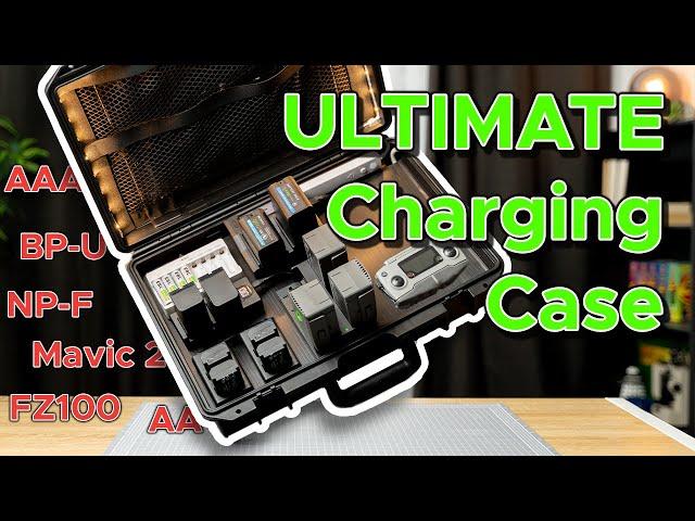 DIY ULTIMATE Charging Case for Camera's and Batteries! | Portable Power!