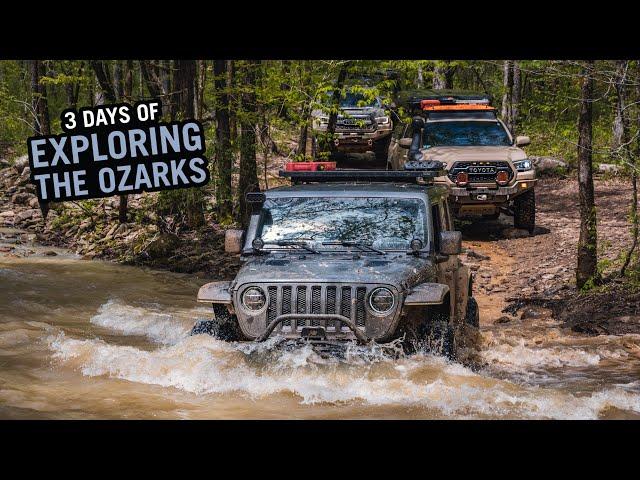 Jeeps vs. Toyotas Overlanding the Ozarks - A 3 Day Adventure