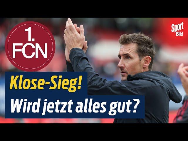 Sieg für Miroslav Klose und den 1. FC Nürnberg! Wird jetzt alles gut? | Club-Funk