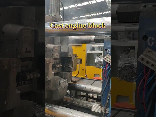 Cast engine block#casting #engineblock #youtubeshorts #youtube
