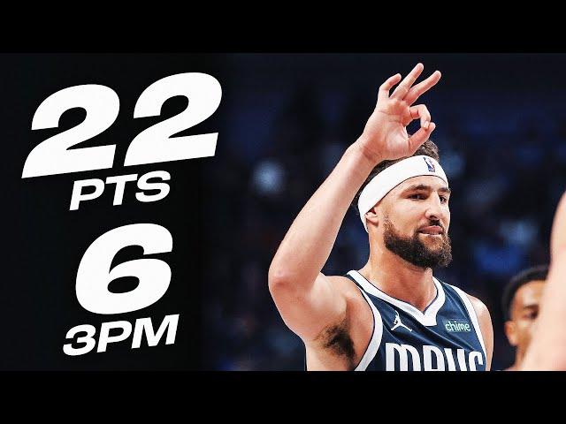 Klay Thompson Makes Franchise History In Mavs Debut - 22 PTS (6 THREES) | October 24, 2024