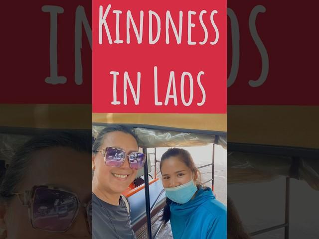 ️Inspiring Tuktuk ride #christmasmessage  #kindness #laos