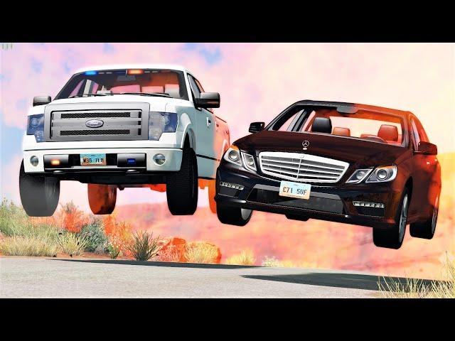 Epic Police Chases & Crashes #64 - BeamNG Drive | CRASHdriven