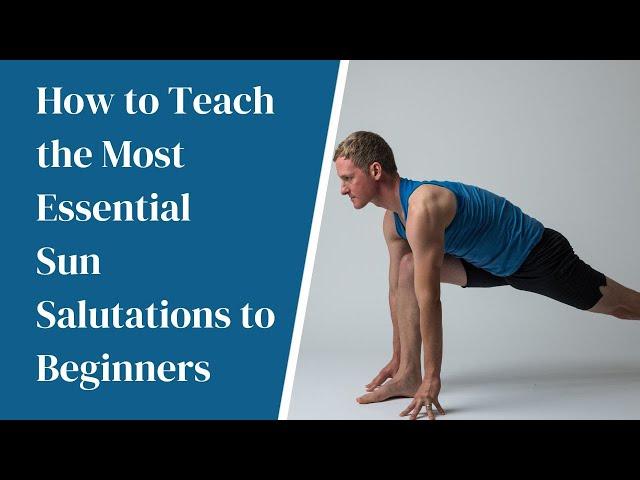 Yoga Teacher's Companion #26: How to Teach the Most Essential Sun Salutations to Beginners