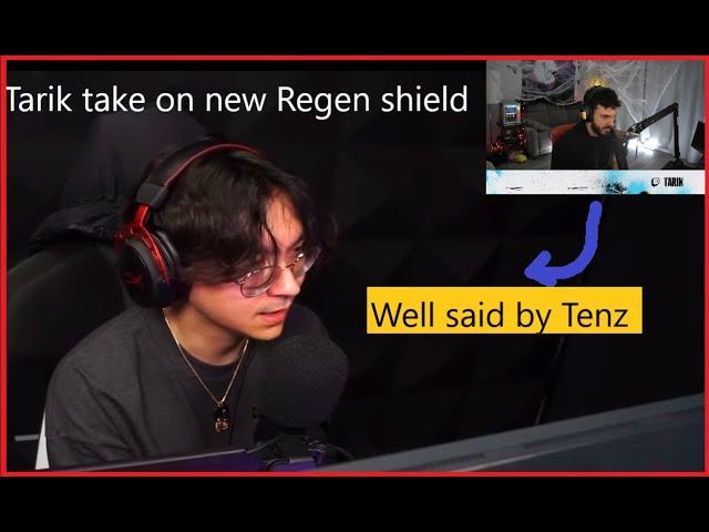 Tarik about new regen shield || W take by Tenz