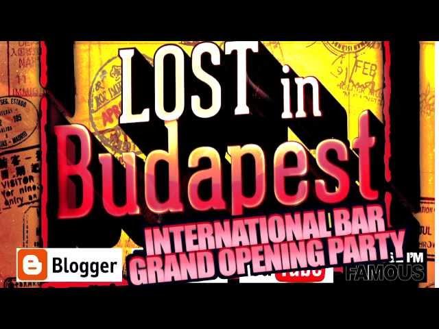 Lost In Budapest Grand Opening Promo