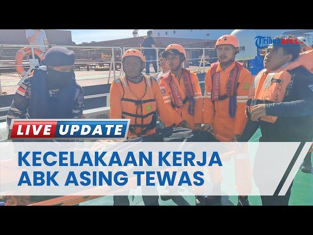 Basarnas Banda Aceh Evakuasi ABK Asing dari Kapal Sasebo Eco, Meninggal Akibat Tertimpa Plat Baja