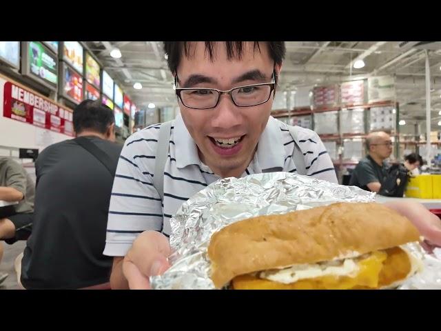 New Yorker Eats Taiwan Costco's Tartar Fish Steak