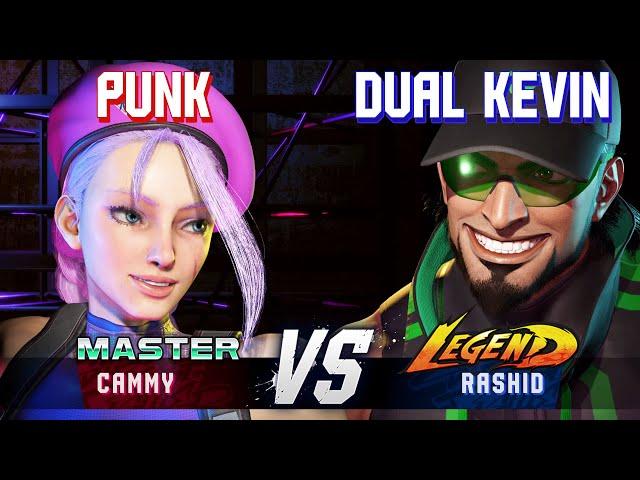 SF6 ▰ PUNK (Cammy) vs DUAL KEVIN (Rashid) ▰ High Level Gameplay