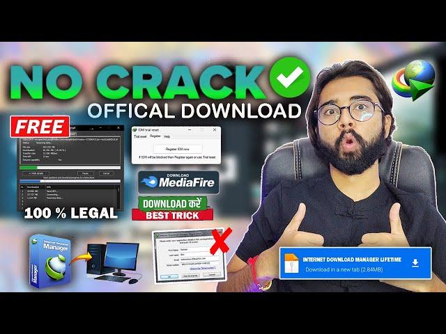 Download Internet Download Manager For Free2024 | Full Version|100 % Working|| Best Latest Trick