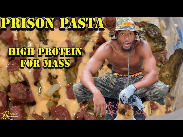 This Is What We Ate In Prison To Gain Muscle Mass | High Protein & Carbs  #Shorts #youtubeshorts