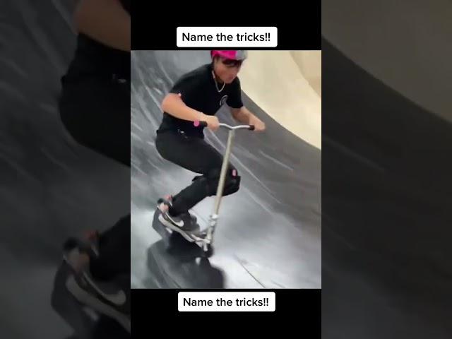 Can you name Brandon Tang’s tricks?!  #scooter #tricks #shorts