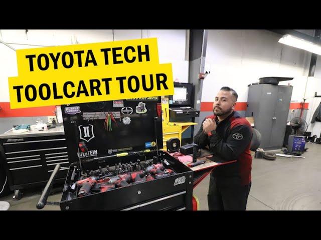 TOYOTA TECH TOOL CART BREAKDOWN 2020