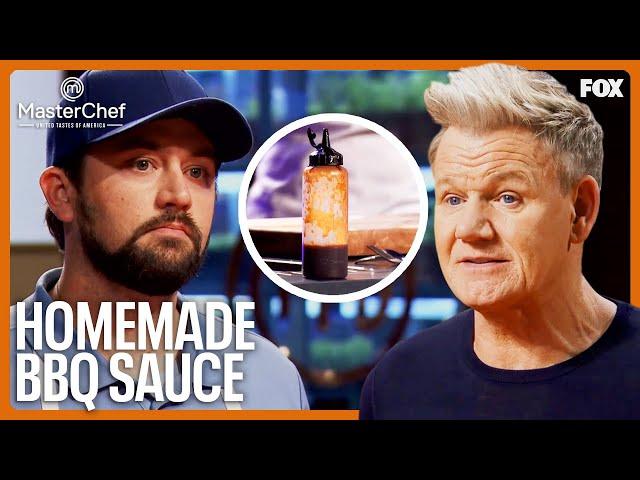 Gordon Ramsay Takes Home Chef’s BBQ Sauce | MasterChef