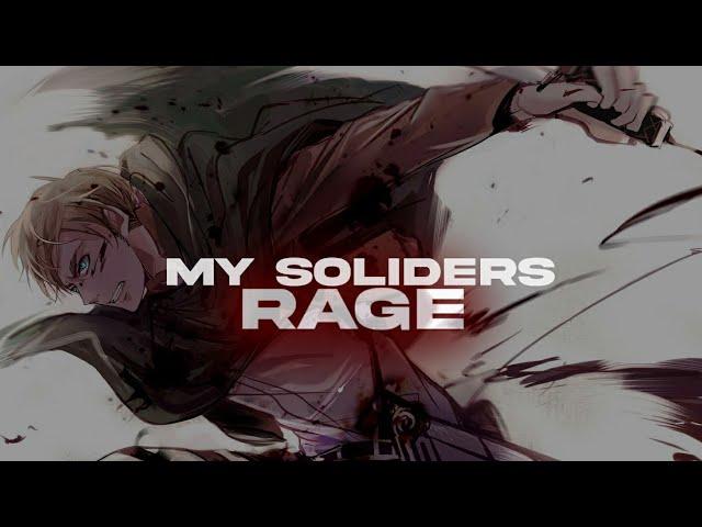 My Soliders Rageee! - Erwin Smith | Attack On Titan quote | IconicQuotes #anime