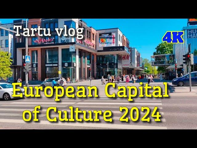 Experience Tartu: The European Capital of Culture in 2024! - Tartu Estonia 4K #tartu #tartu2024