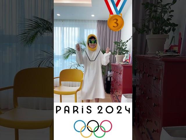 메달 별 리액션 #funny #paris2024