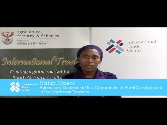 ITC-South Africa: Export Markets Research Training Programme