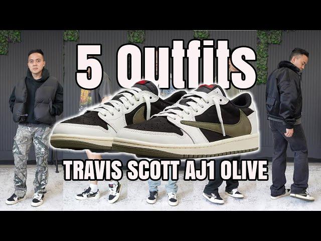 How to Style: Travis Scott Jordan 1 Low Olive