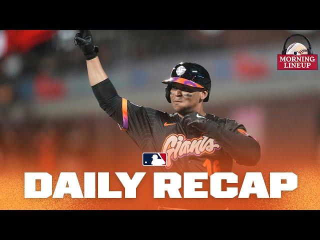 Rafael Devers' Giants debut, Blue Jays + Braves walk it off! | Morning Lineup (MLB Daily Recap)