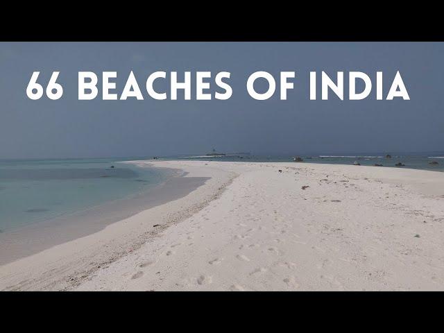 My Solo Trip to 66 Beaches of India