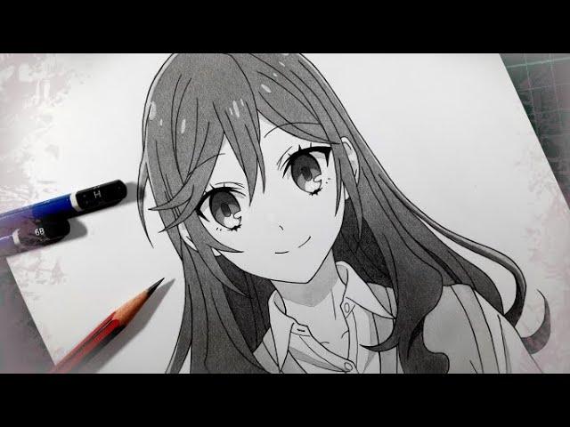 How to draw Kyoko Hori | Horimiya | Step by step Tutorial