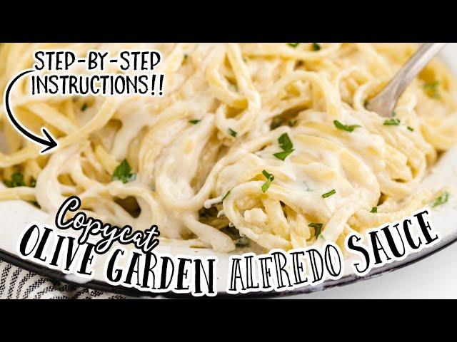 Copycat Olive Garden Alfredo Sauce