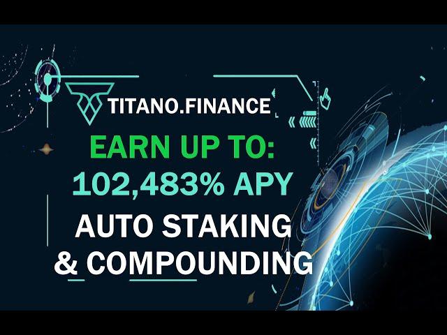 How To AUTO STAKE TITANO Crypto Token EARN INSANE 102,483% FIXED APY Passive Income Staking Rewards
