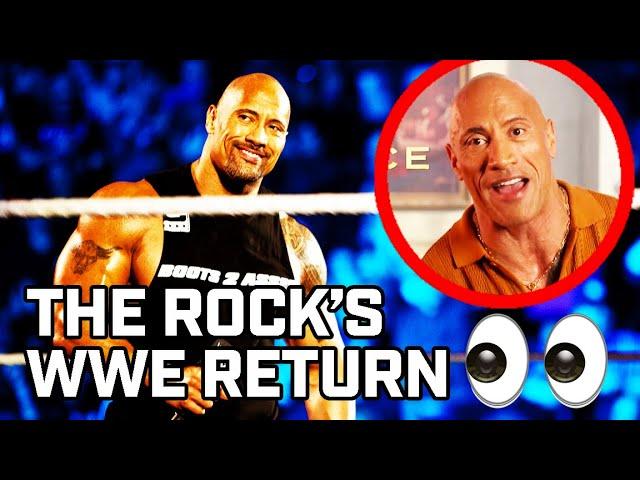 The Rock Teases WWE Comeback For Roman Reigns Match