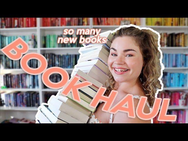 BIG BOOK HAUL... so many new books!!