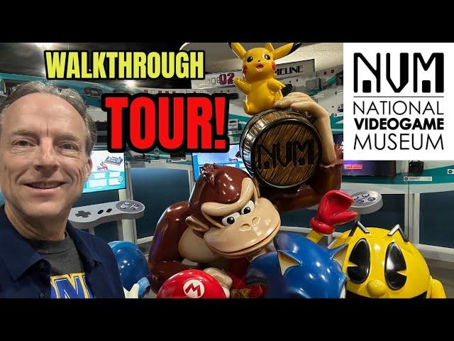 Explore The National Videogame Museum - Virtual Tour 2024!