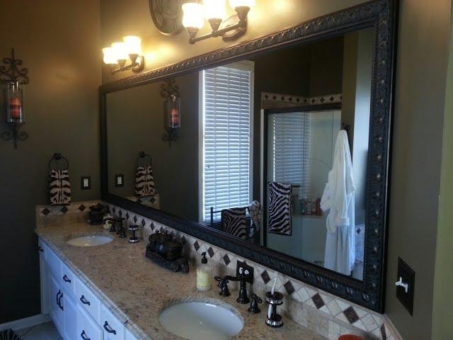 Framing Bathroom Mirror Design Ideas