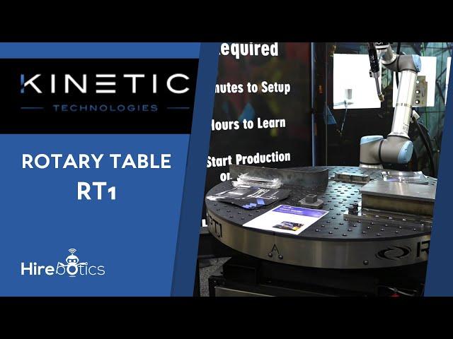 Rotary Table RT1 Demo from Kinetic Technologies