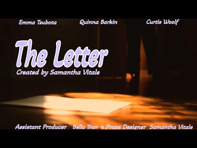 The Letter - a student short film about anxiety