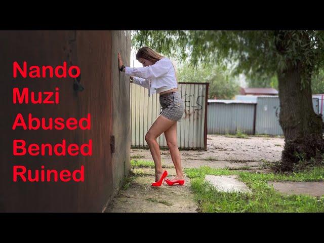 High Heels Abuse, High Heels Bending, High Heels Destruction, Nando Muzi Stiletto Abuse (# 1301)