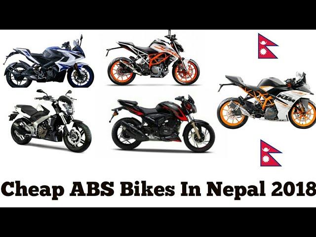 2018 Cheapest ABS Bikes In Nepal