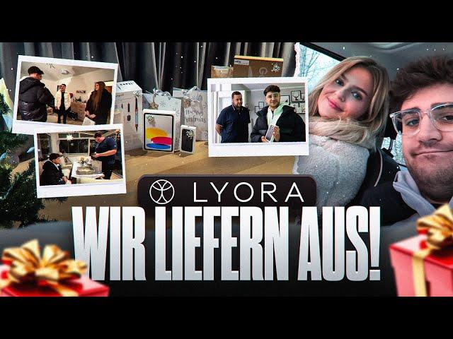 MELINA UND ICH LIEFERN EURE LYORA PAKETE PERSÖNLICH AUS!