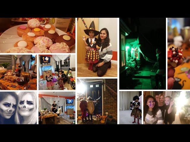 Halloween vlogTrick or treat in UKDance/Party/Home tour/Hi5Kannadavlogs