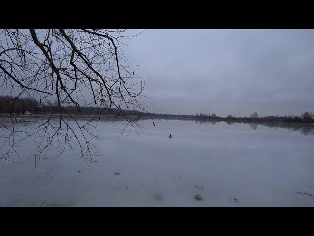 Из декабря в март! Рыбалка на диком озере. Окуни-каннибалы!