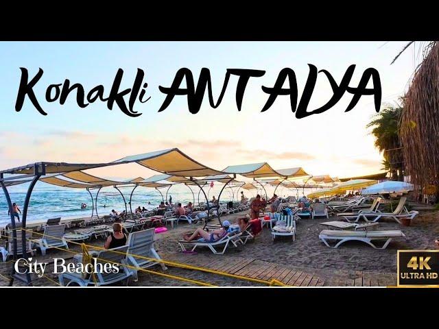 Konakli  Perfect sea and high-quality hotels #alanya #holiday #urlaub #turkey #turkei #4k (60fps)