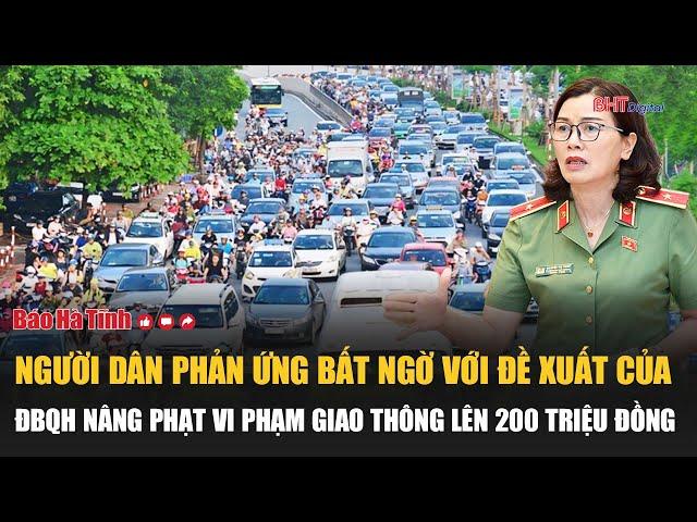 People shocked by proposal to raise traffic fines to 200 million VND
