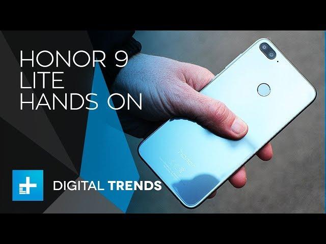 Honor 9 Lite Smartphone - Hands On Review