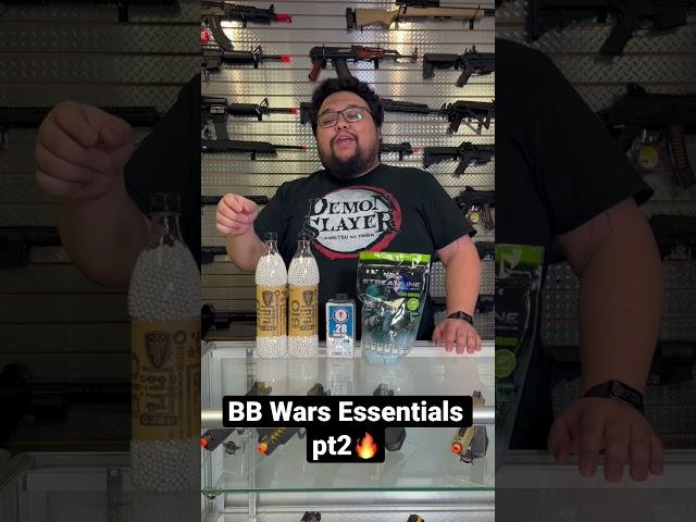 BB Wars Essentials part 2 #shorts #short #airsoft #airsoftgi #airsoftessentials