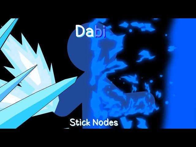 Heroes Battlegrounds - Dabi Moveset | Stick Nodes