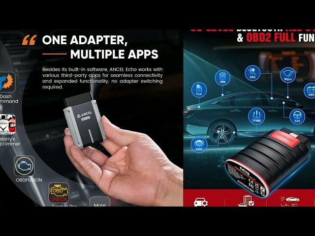 ANCEL Echo OBD2 Scanner | How to Use Ancel Echo OBD2 Scanner | Best Budget OBD2 Scanner |