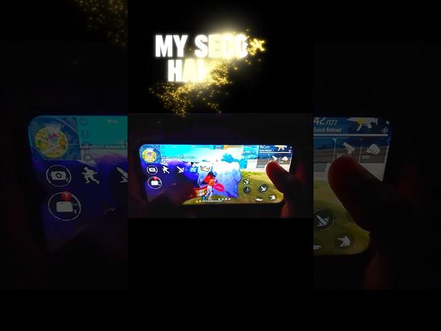 World Best 2 Finger HuD My 2nd HANDCAM Free Fire Game  | No Moment | No Speed  #shorts